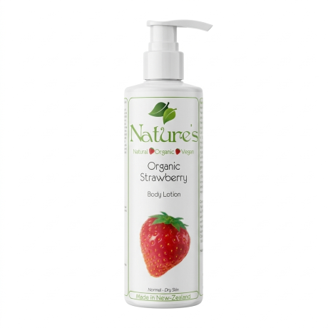 Natural Body Lotion, 99% organic, 100% natural & vegan,, made in NZ