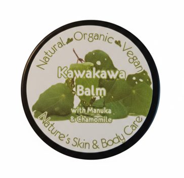 kawakawa balm with manuka and chamomile