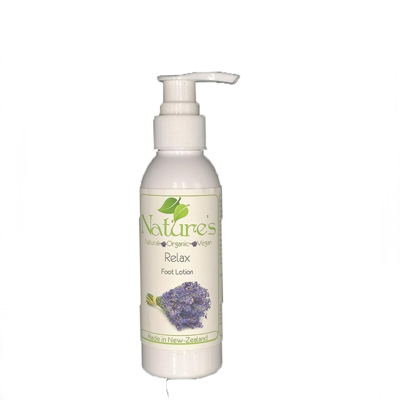 Natural Foot Lotion – NZ Made Nourish, Repair & Relax Tired Feet