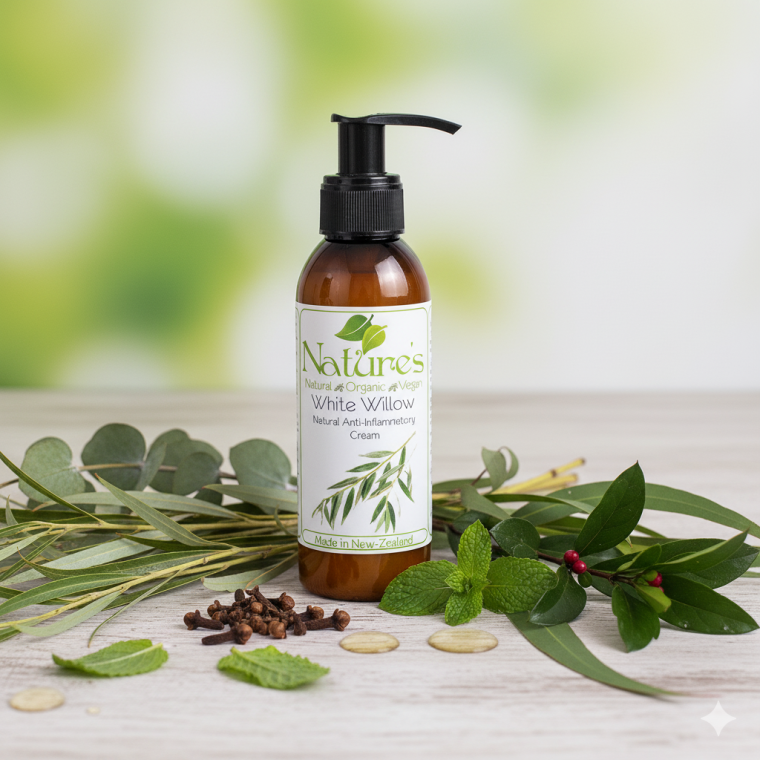 White Willow Natural Anti-Inflamatory cream
